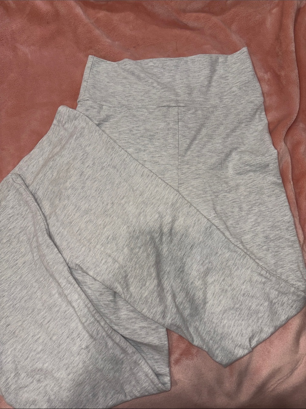 Wide Leg Women’s Pants in Light Gray